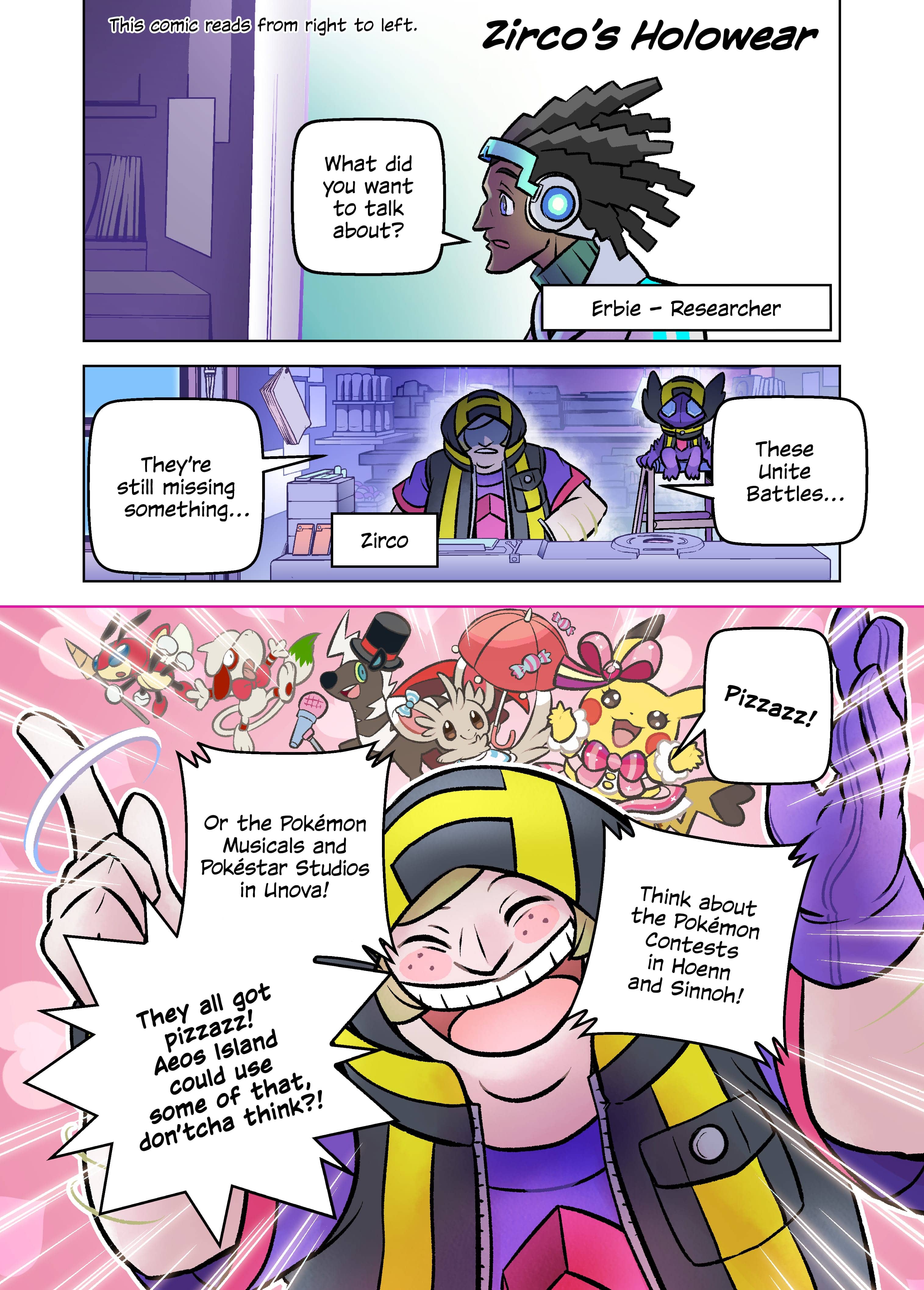 Pokémon UNITE Chapter 2 Zirco's Holowear