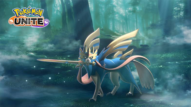 Pokémon UNITE  Celebrate Pokémon Day with Zacian in Pokémon UNITE