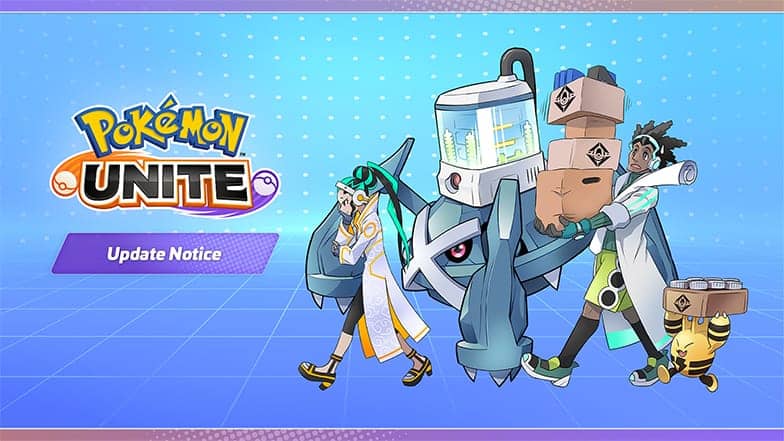 Pokemon Unite Pokemon Unite Game Update 01