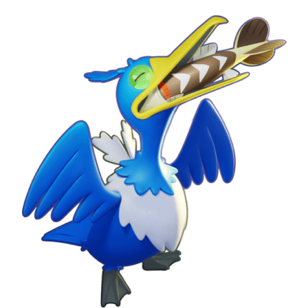 Cramorant Uu Gulp Bird Flying Pokemon Piano Music Note Nintendo